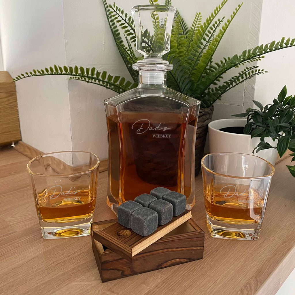 Personalised 750ml Whiskey Decanter