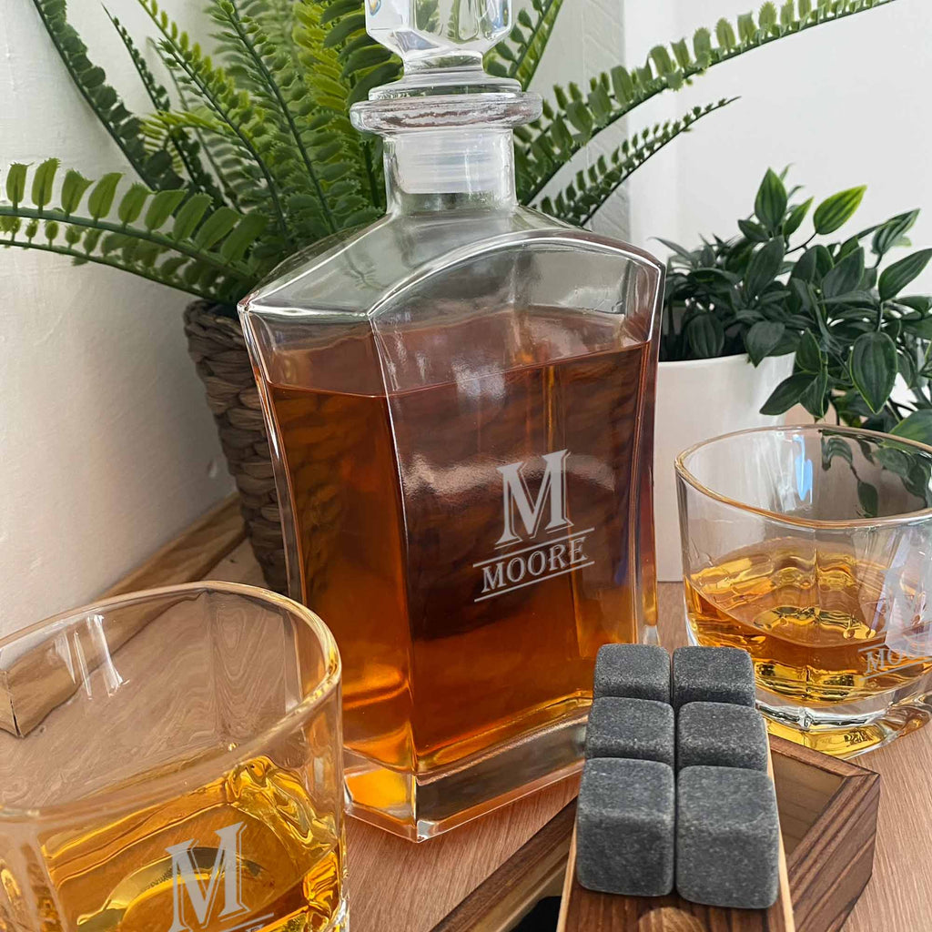 Personalised 750ml Whiskey Decanter