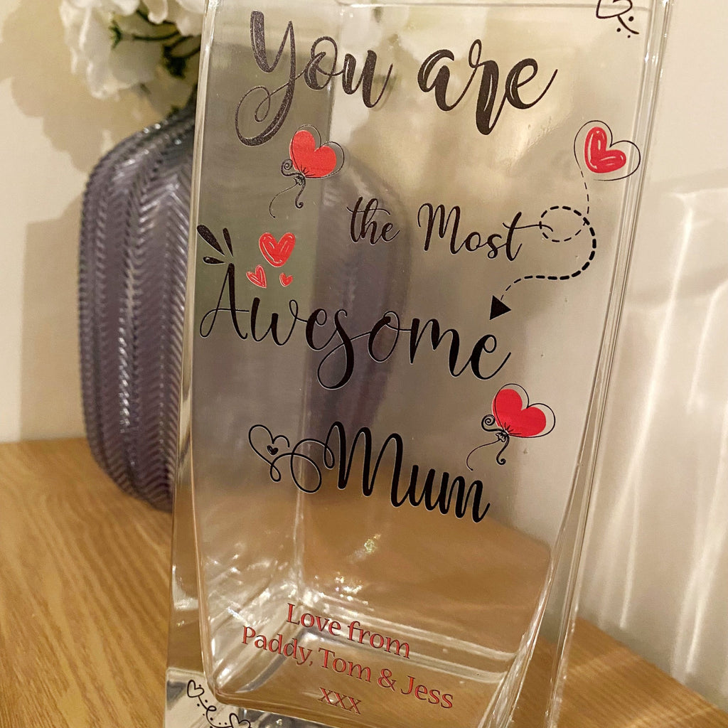 Awesome Mum Vase