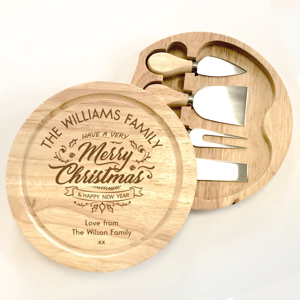 Family Cheese Board & Knife Set