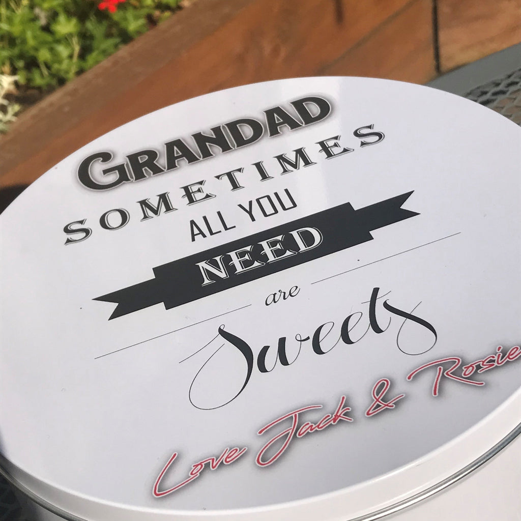 Grandad/Nanna's Sweet Tin