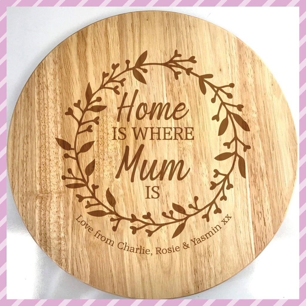 Home Is Where Mum Is Lazy Susan