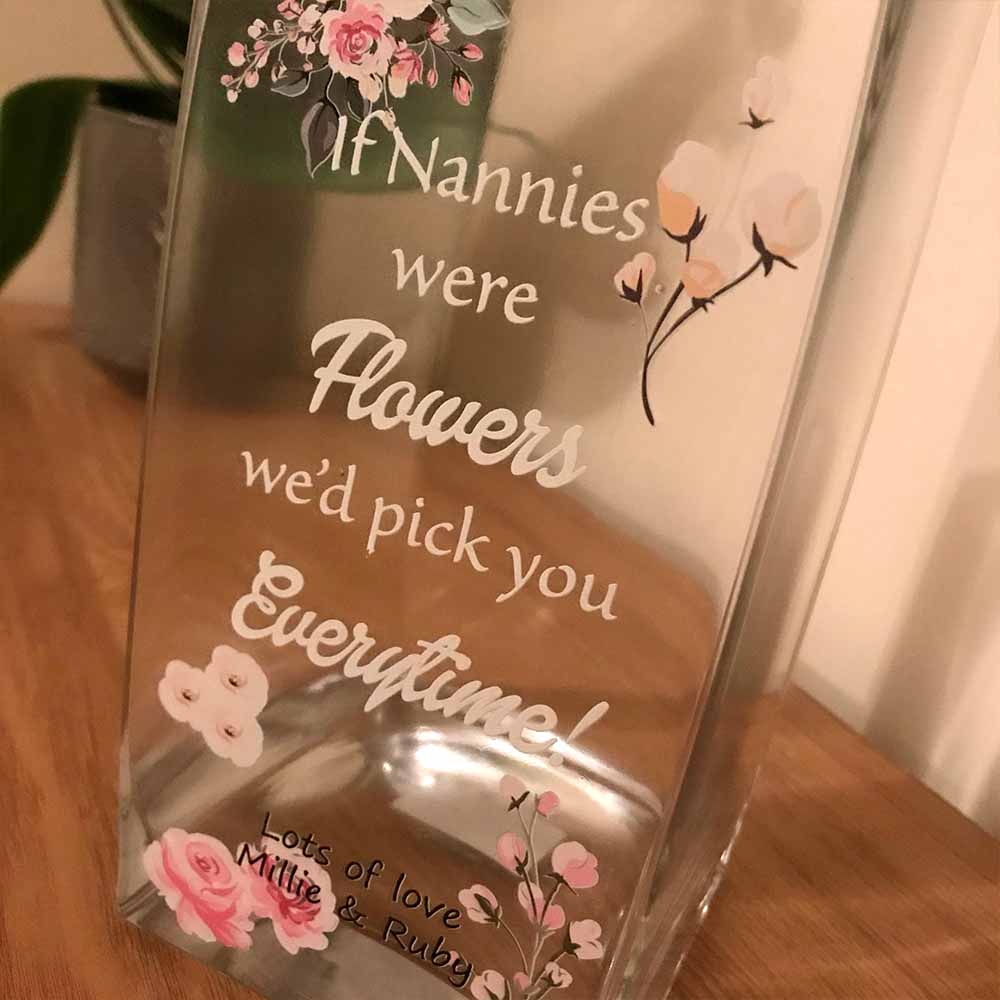 Flower Quote Vase