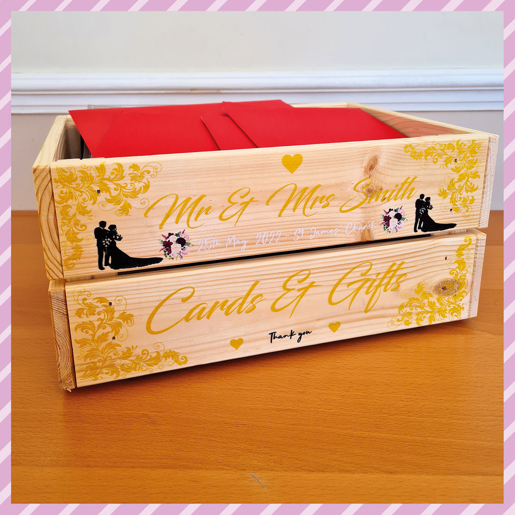 Wedding Cards & Gifts Crate